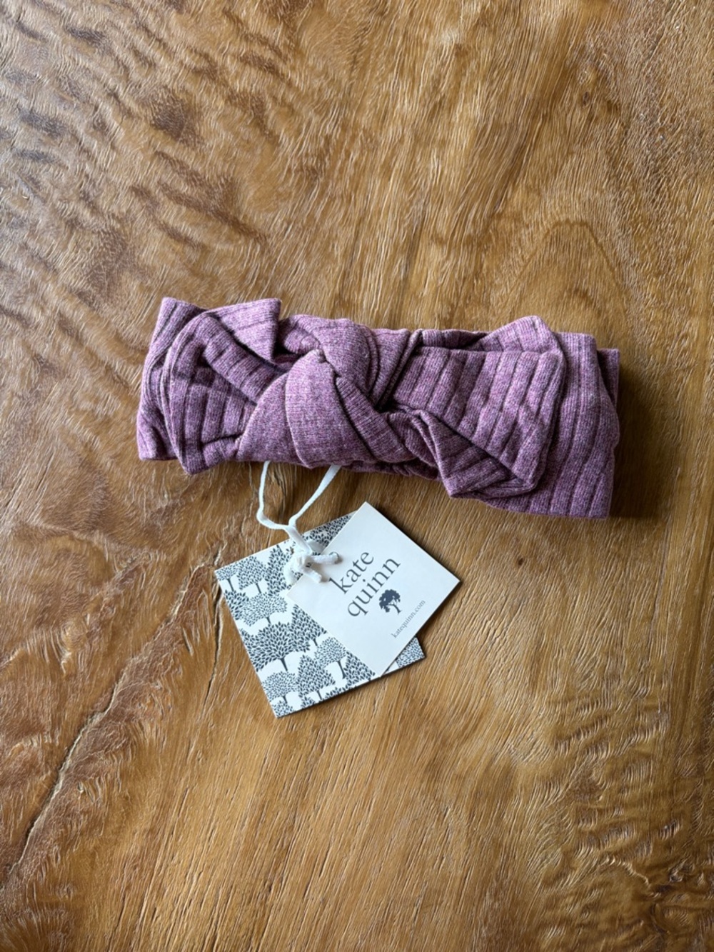 kate quinn Ribbed Twist Headband in Sage